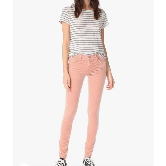 NWT AG The Legging Super Skinny Velvet